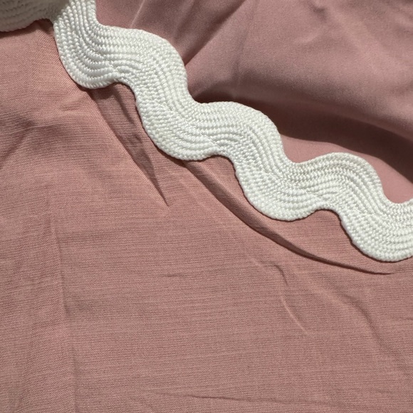 Pink linen Dress Size XL - Picture 4 of 5